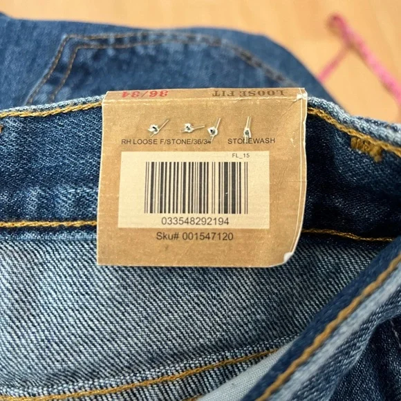 Red Head Loose Fit 36x34 - Picture 5 of 7